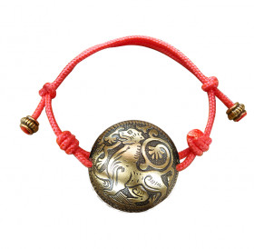 Spherical bracelet-lace "Suzdal lion"
