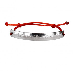Bracelet-lace "Prayer to Jesus". Dark
