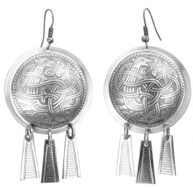 Noisy earrings "Unknown animal"