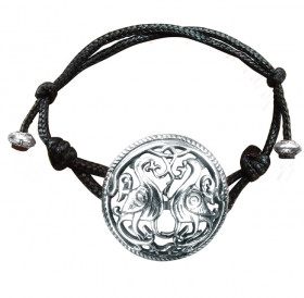 Bracelet-lace "Suzdal pigeons"
