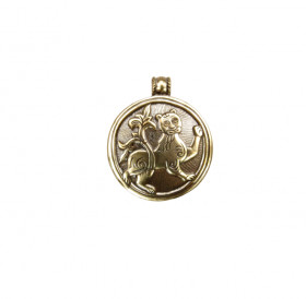 Cast pendant "Mighty lion"