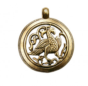 Slotted pendant "Suzdal bird"