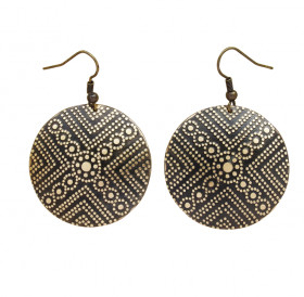 Earrings "Arable land"