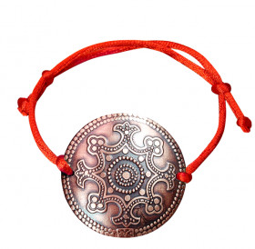 Bracelet-lace "Goodwill". Embossing