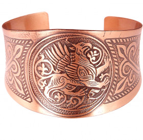 Concave bracelet "Suzdal griffin"