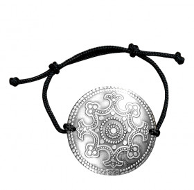 Bracelet-lace "Goodwill". Embossing