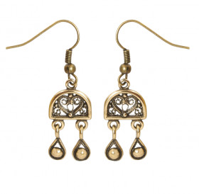 Noisy earrings "Kalina"