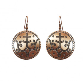 Earrings "Prosperous Cross"