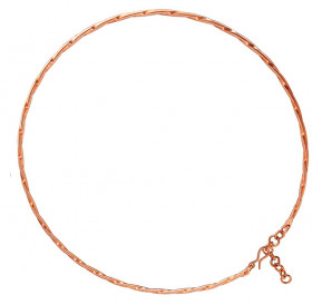 Twisted eyelet with chain