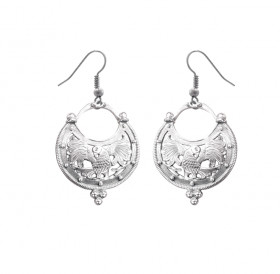 Earrings "Firebird"