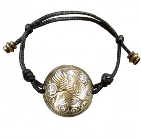 Spherical bracelet-lace "Suzdal griffin"