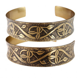 Concave bracelet "Bindweed"