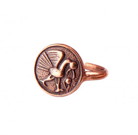 Ring "Bird with an egg"