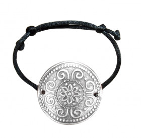Bracelet-lace "Prosperity". Embossing