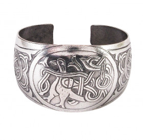 Bracelet "Bird with entwined tail"