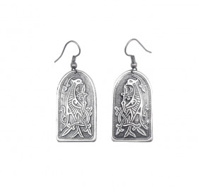 Earrings "Kiev bird"