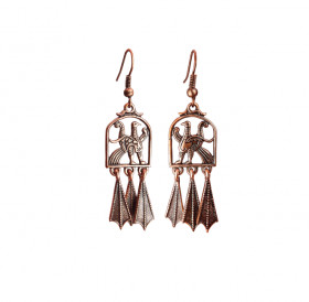 Earrings "Cathedral Prince-Birds"