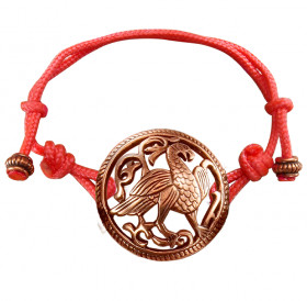 Bracelet-lace "Suzdal bird"