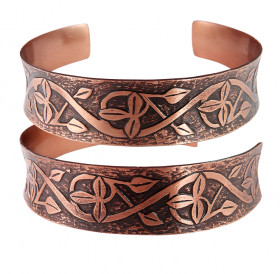 Concave bracelet "Bindweed"