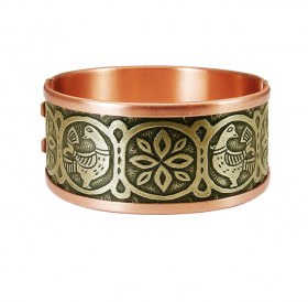 Bracelet "Blooming garden" combined