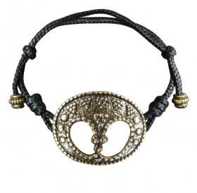 Bracelet-lace "Closed moon"