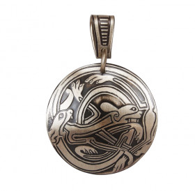 Pendant "Celtic Interlaced Dogs"