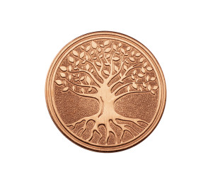 Пятак медный "Дерево жизни"