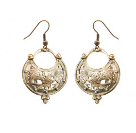 Earrings "Firebird"