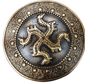 Cast brooch "Solstice"