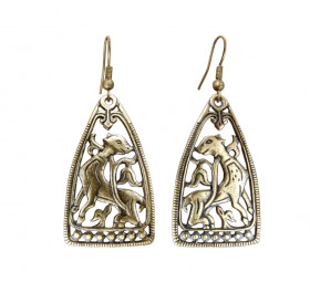 Earrings "Wonderful beast"