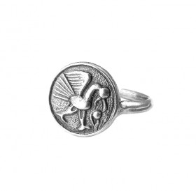 Ring "Bird with an egg"