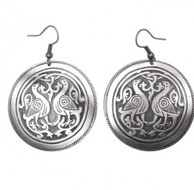 Earrings "Suzdal pigeons"
