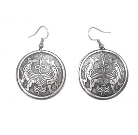 Earrings "Terekhovskie birds"