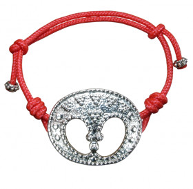 Bracelet-lace "Closed moon"