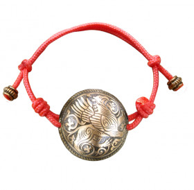 Spherical bracelet-lace "Suzdal griffin"