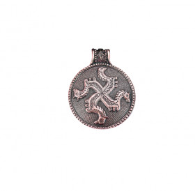Complicated pendant "Solstice"