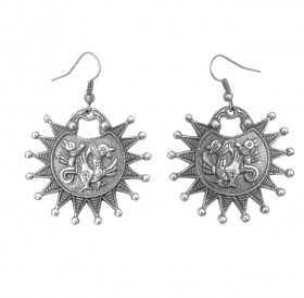 Earrings "Two-headed griffins"