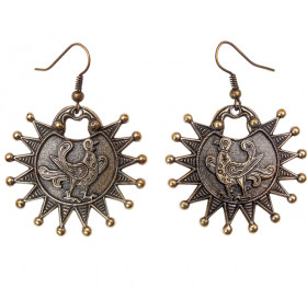 Earrings "Prince-birds"