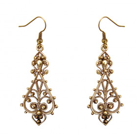 Slotted earrings "Charm"