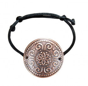 Bracelet-lace "Prosperity". Embossing