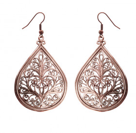 Earrings "Snow patterns"