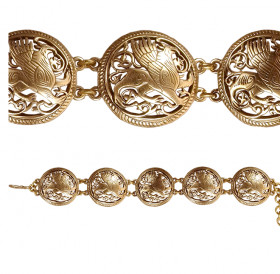 Slotted bracelet "Suzdal griffin"
