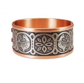 Bracelet "Blooming garden" combined