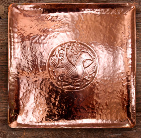 Plate "Griffin". Glossy