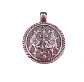 Cast pendant "Terekhovskie birds"