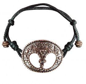 Bracelet-lace "Closed moon"