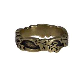 Кольцо «Дубовые листья»