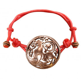 Bracelet-lace "Suzdal lion"