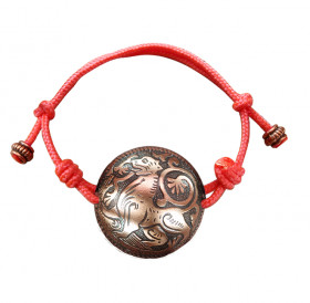 Spherical bracelet-lace "Suzdal lion"