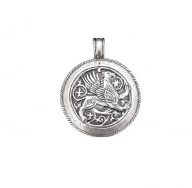 Cast pendant "Suzdal Griffin"